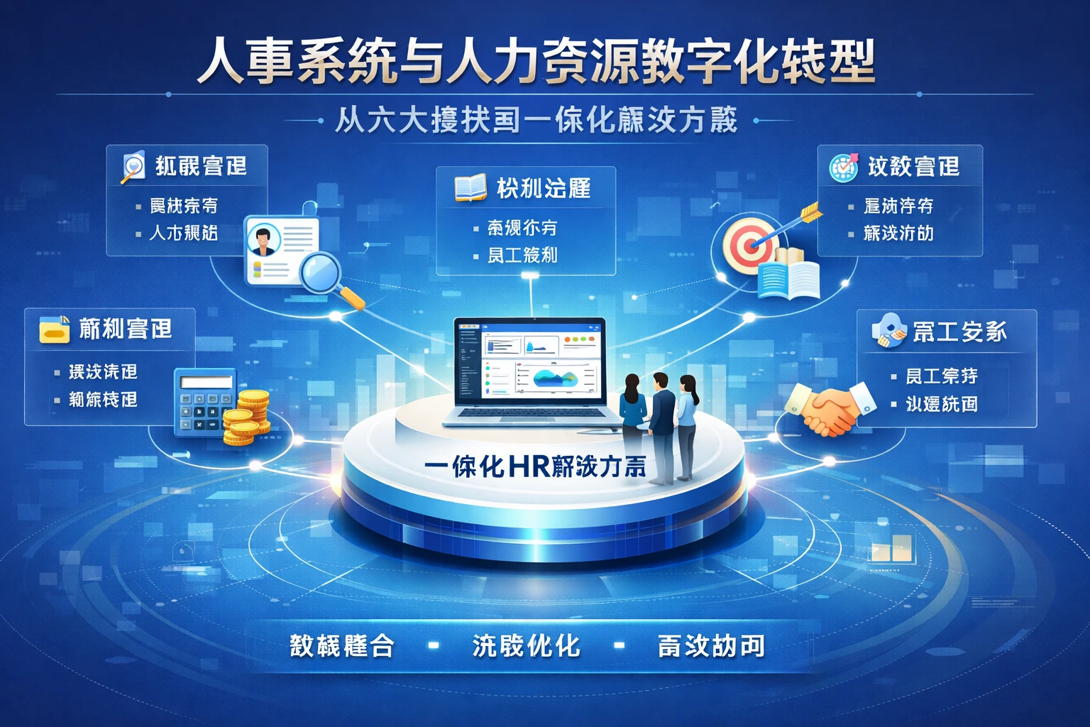 人事系统与人力资源数字化转型：从六大模块到一体化解决方案