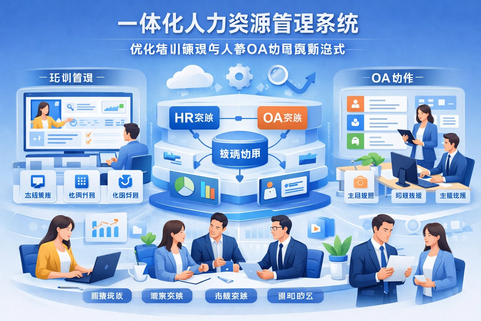 一体化人力资源管理系统：优化培训管理与人事OA协同的新范式