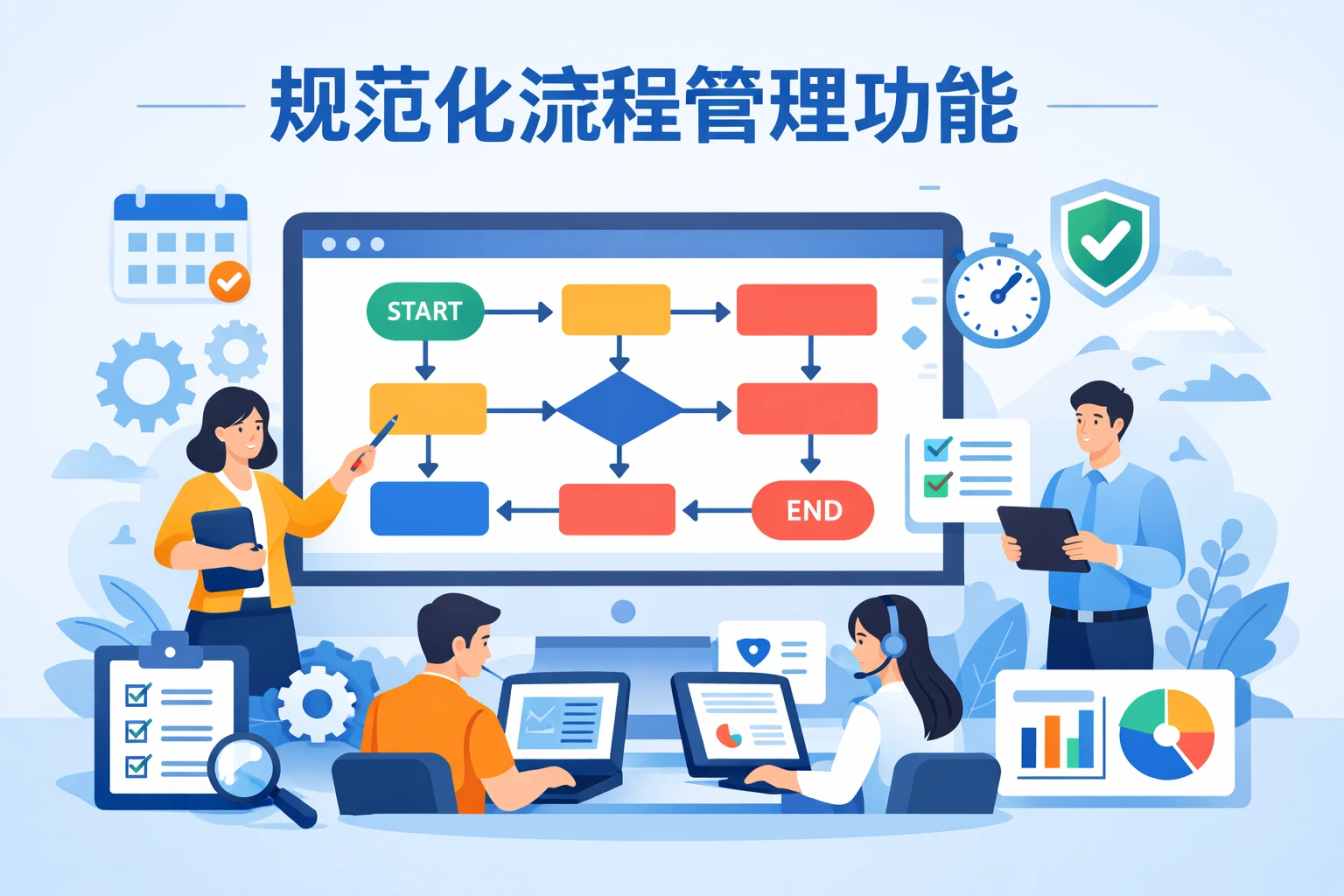 规范化流程管理功能