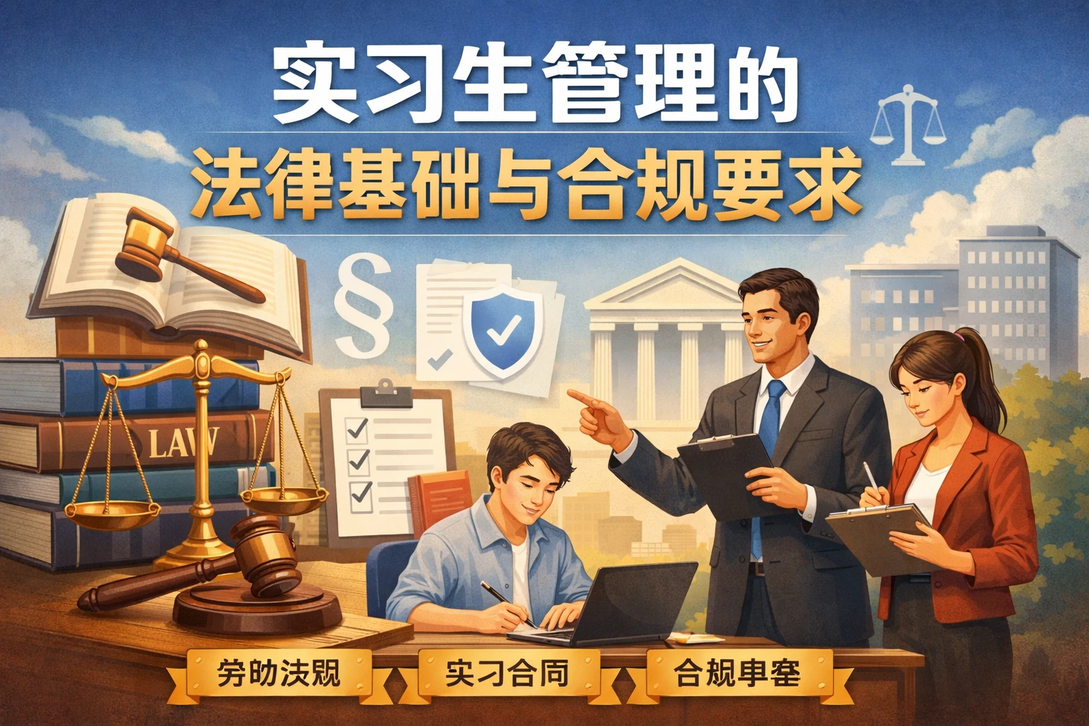 实习生管理的法律基础与合规要求