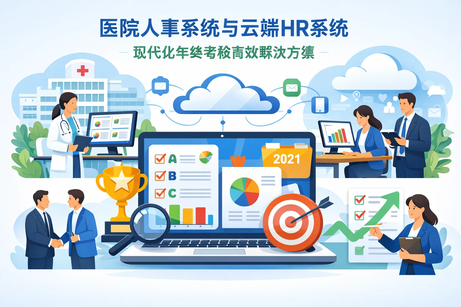医院人事系统与云端HR系统:现代化年终考核高效解决方案
