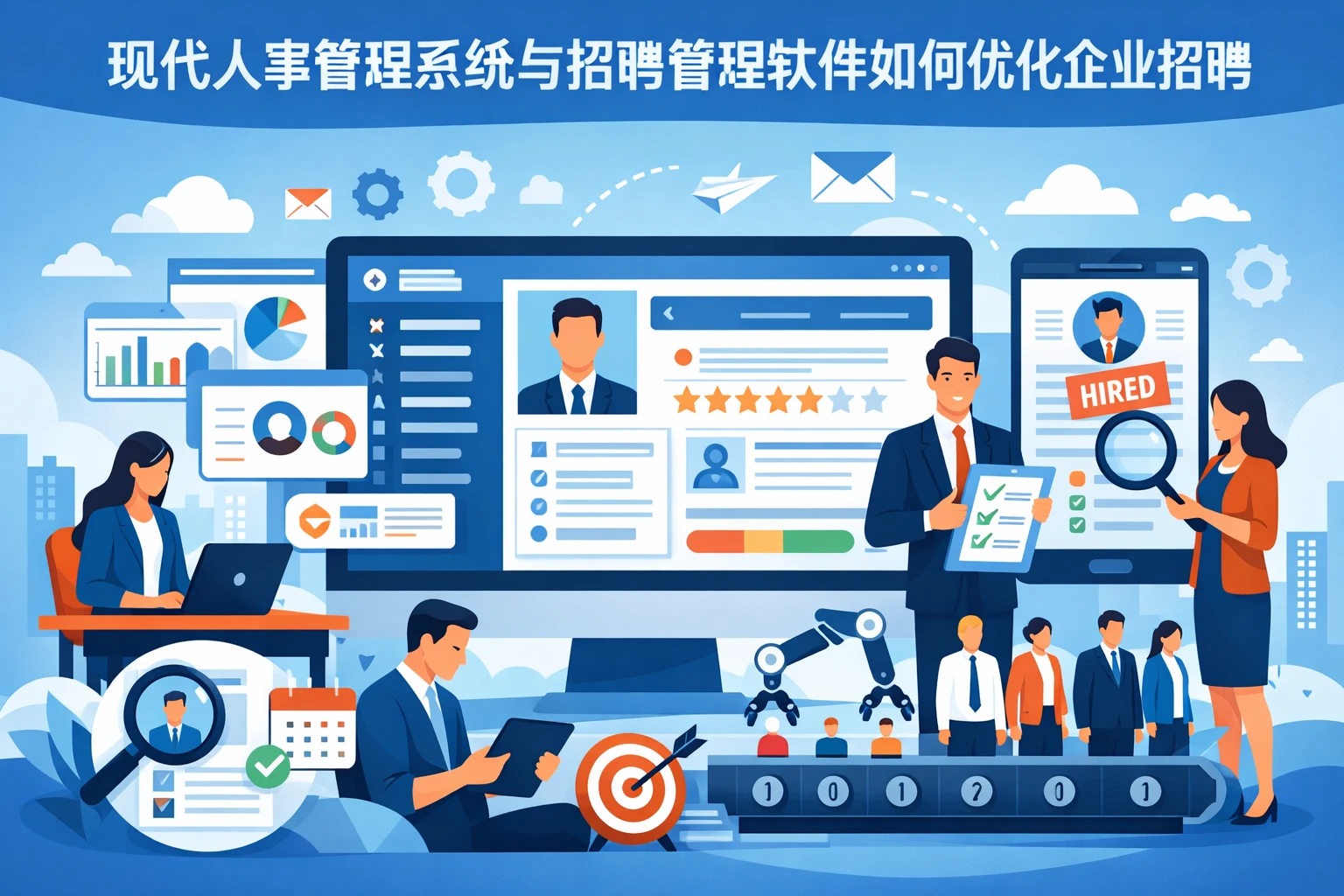 现代人事管理系统与招聘管理软件如何优化企业招聘效率