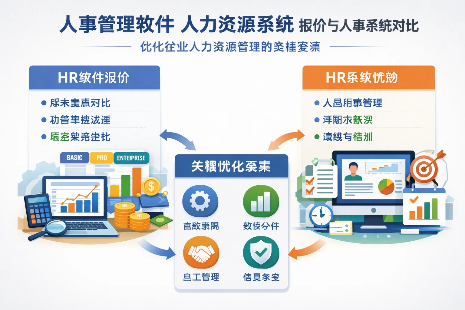 人事管理软件、人力资源系统报价与人事系统对比：优化企业人力资源管理的关键要素