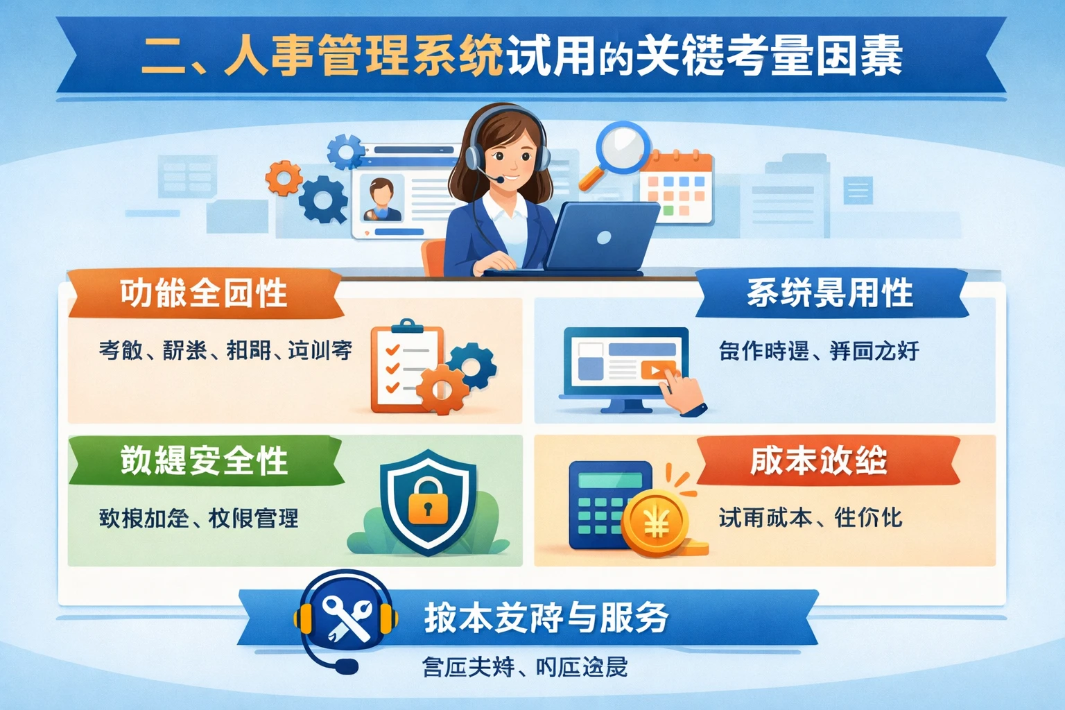 二、人事管理系统试用的关键考量因素