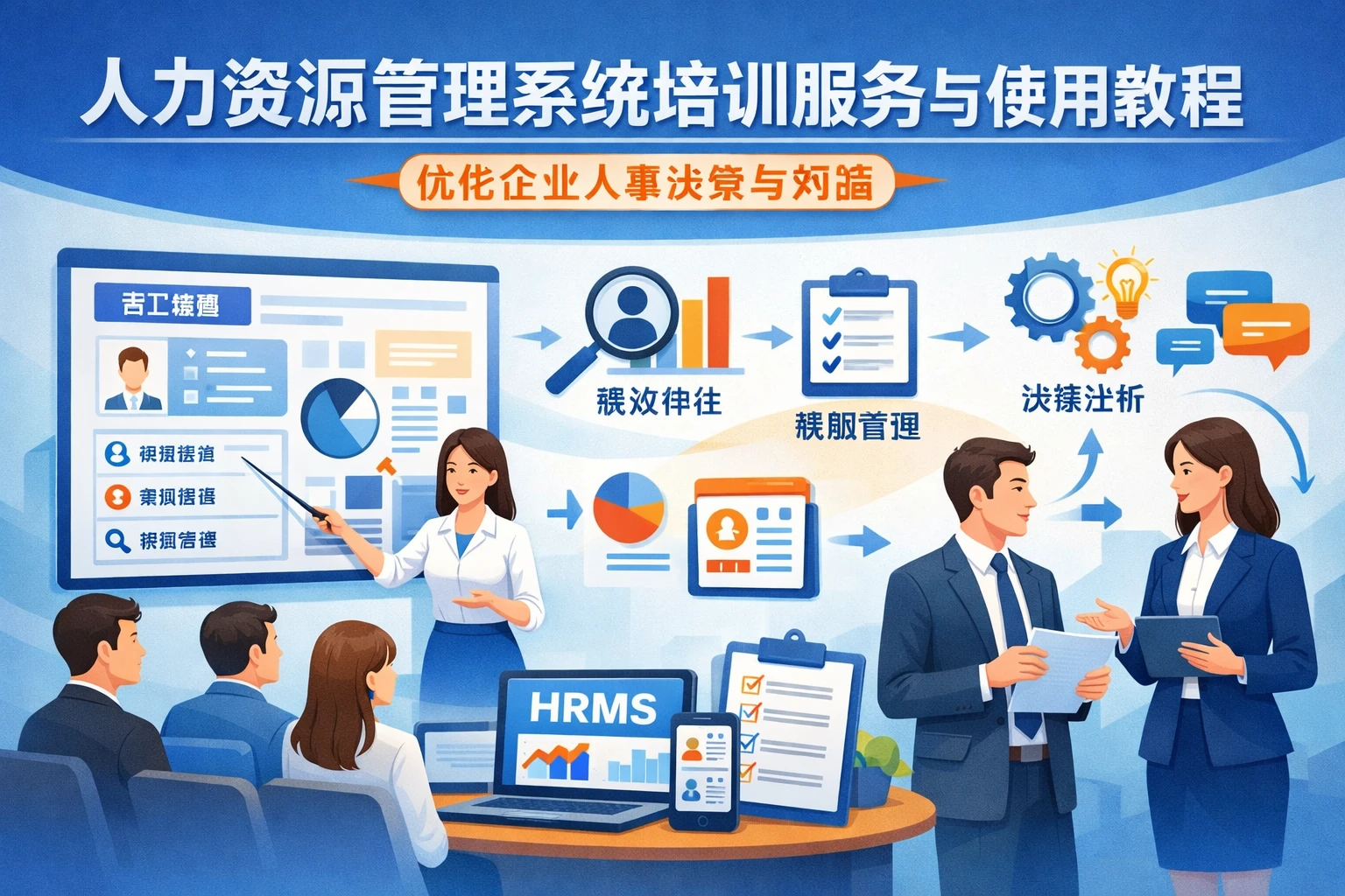 人力资源管理系统培训服务与使用教程：优化企业人事决策与沟通