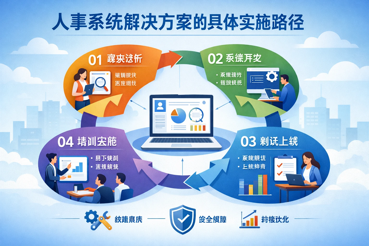 人事系统解决方案的具体实施路径