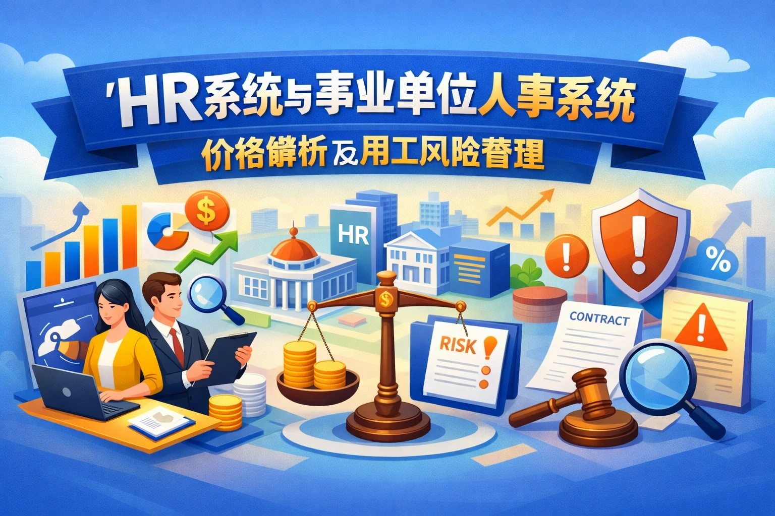 HR系统与事业单位人事系统价格解析及用工风险管理