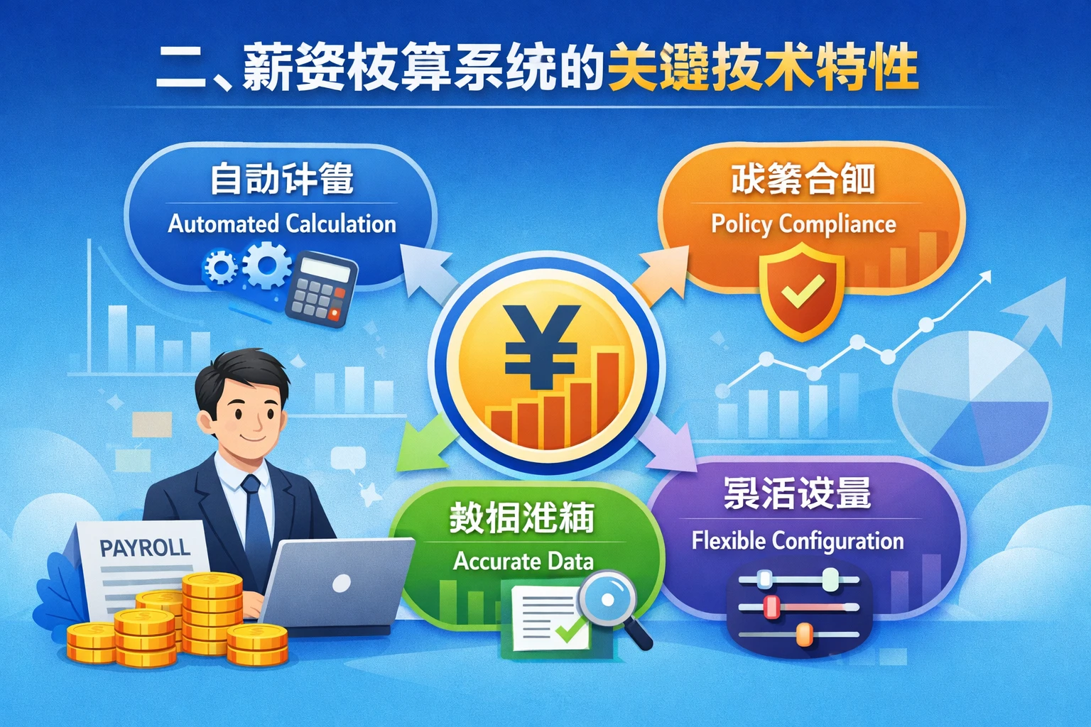 二、薪资核算系统的关键技术特性