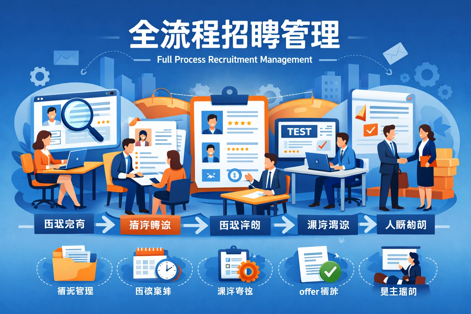 全流程招聘管理