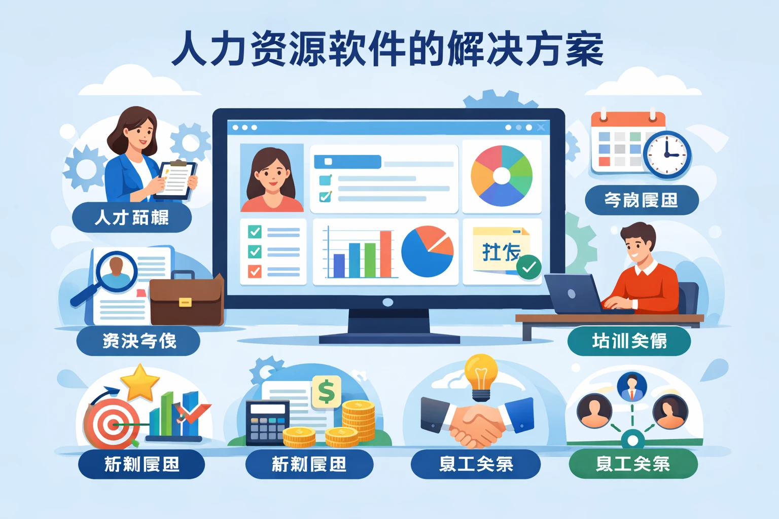 2. 人力资源软件的解决方案