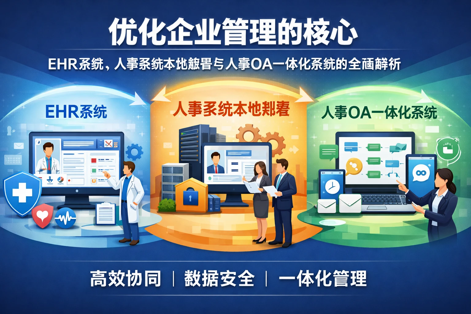 优化企业管理的核心：ehr系统、人事系统本地部署与人事OA一体化系统的全面解析