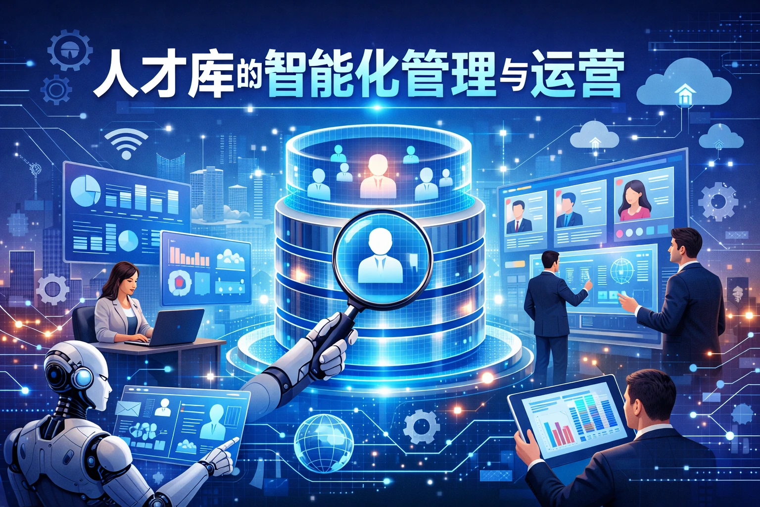 人才库的智能化管理与运营