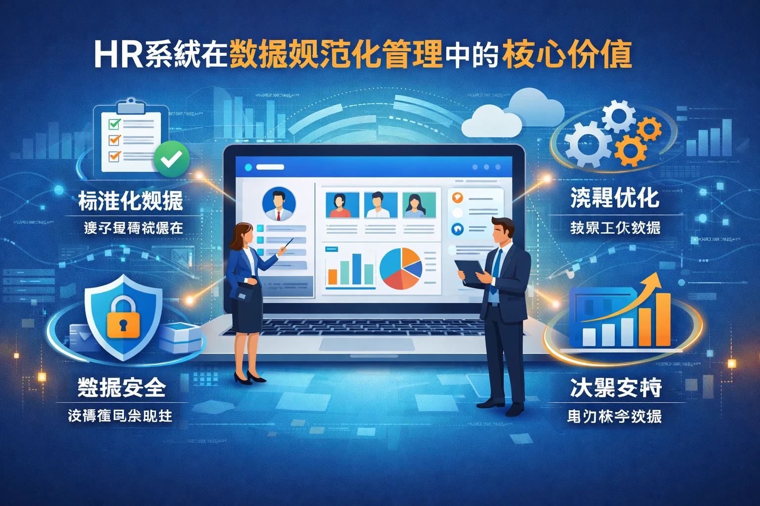 HR系统在数据规范化管理中的核心价值