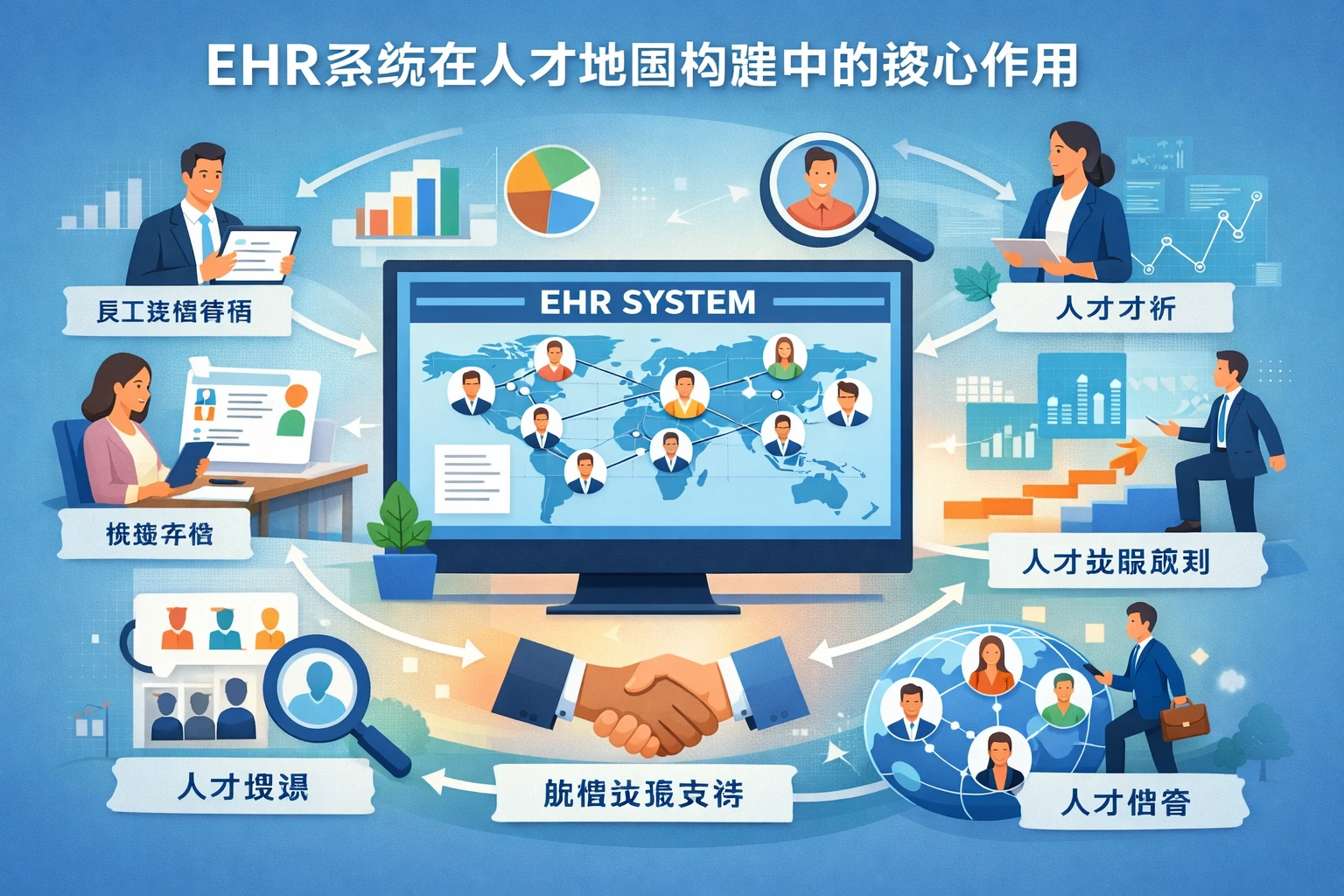 ehr系统在人才地图构建中的核心作用