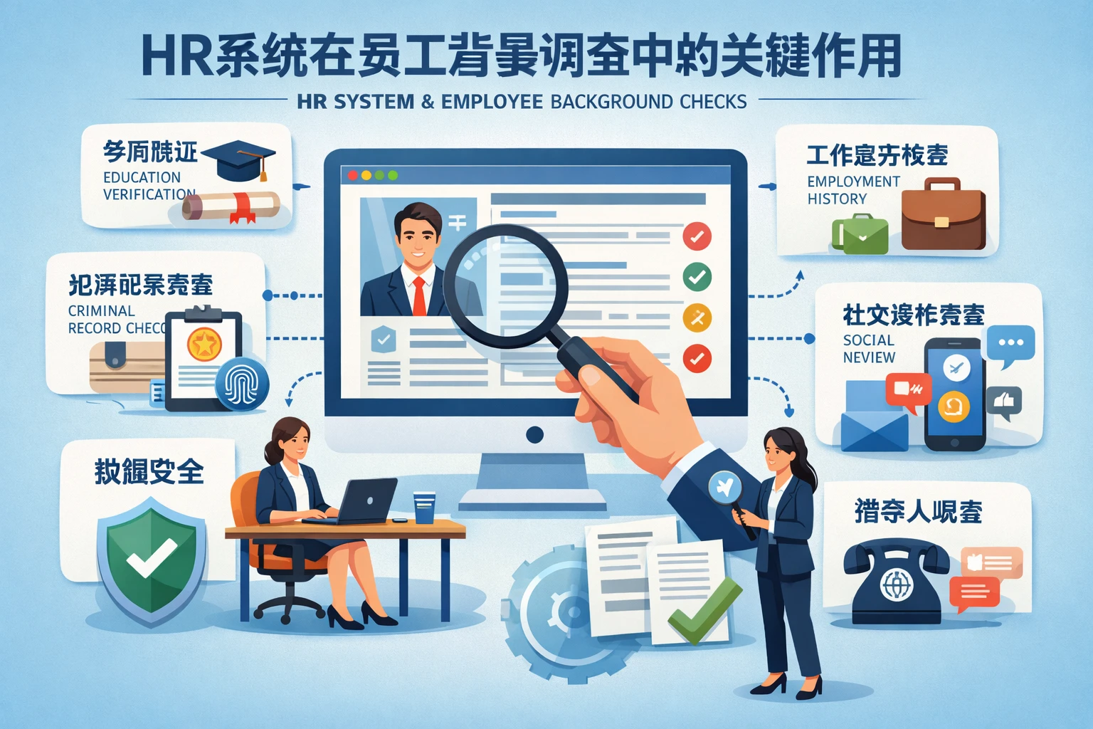 HR系统在员工背景调查中的关键作用