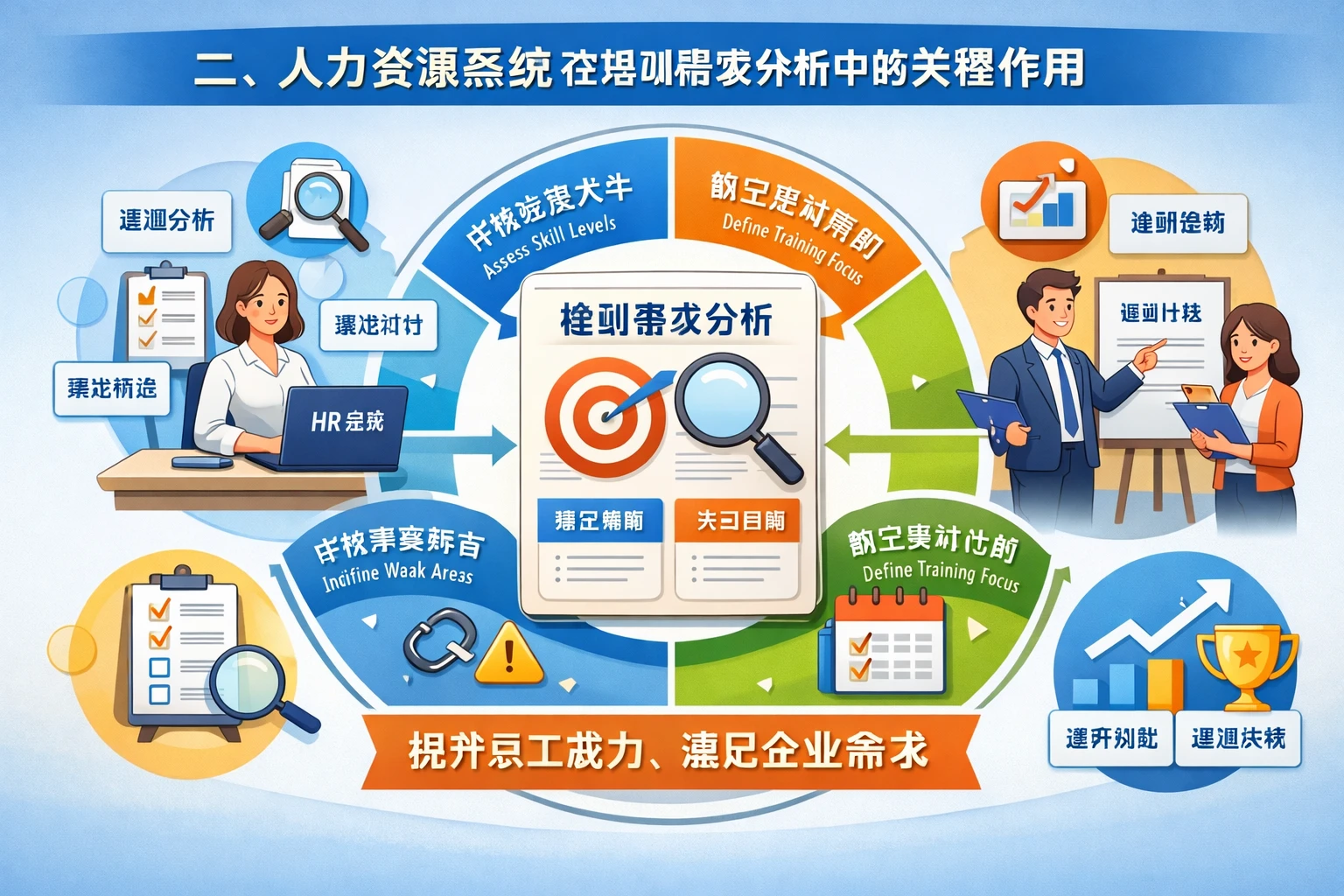 二、人力资源系统在培训需求分析中的关键作用