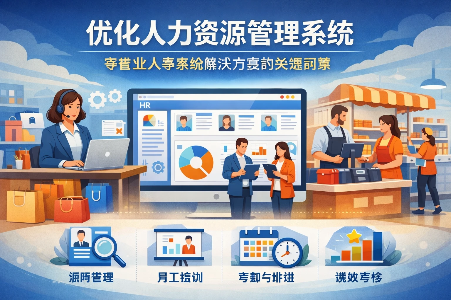 优化人力资源管理系统：零售业人事系统解决方案的关键洞察