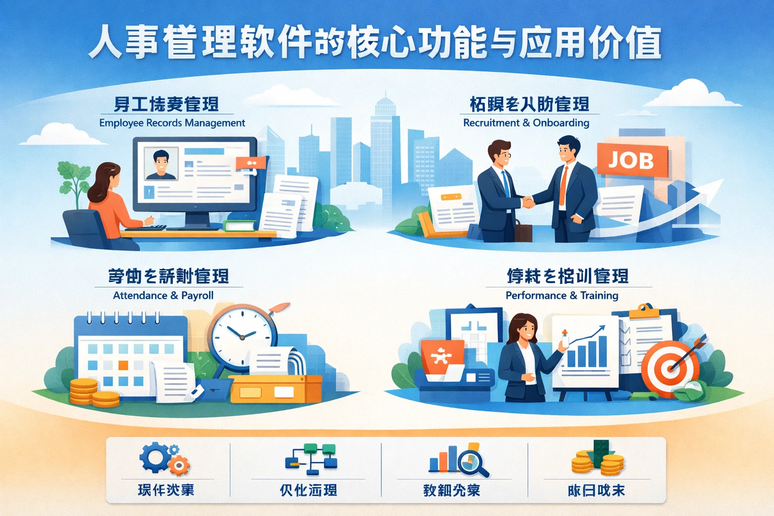 人事管理软件的核心功能与应用价值