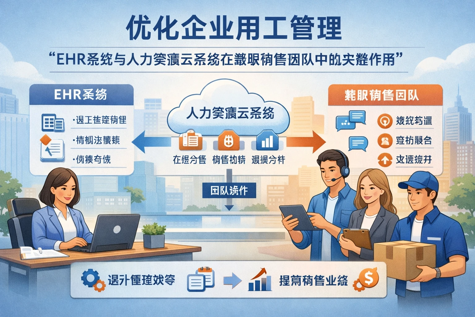 优化企业用工管理：EHR系统与人力资源云系统在兼职销售团队中的关键作用