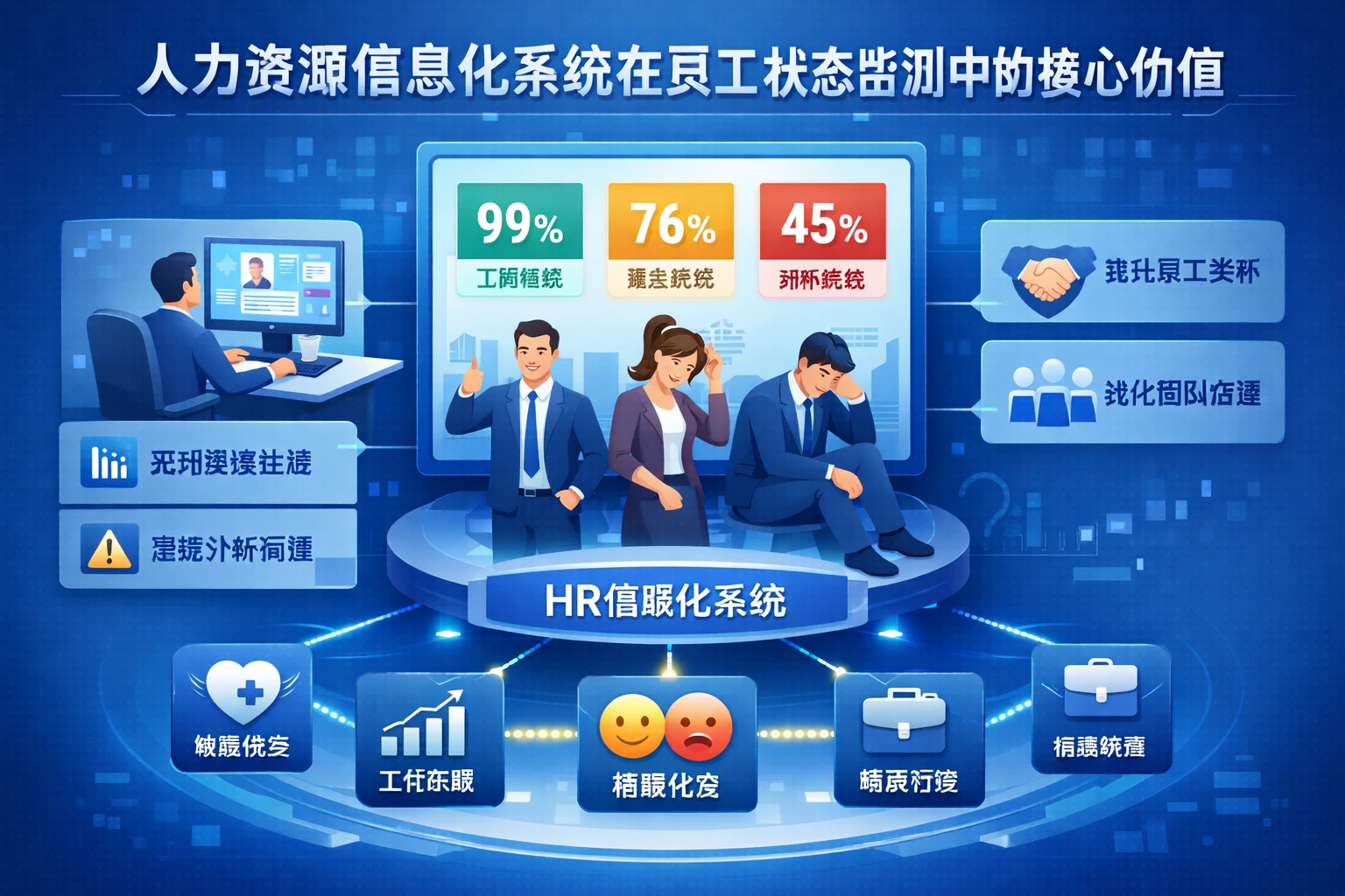 人力资源信息化系统在员工状态监测中的核心价值