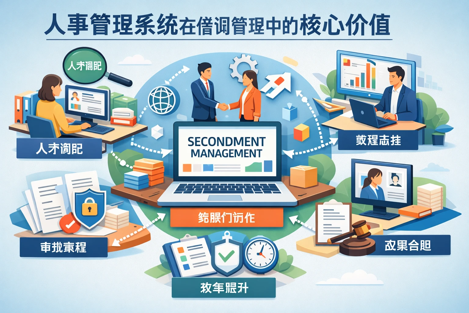 人事管理系统在借调管理中的核心价值