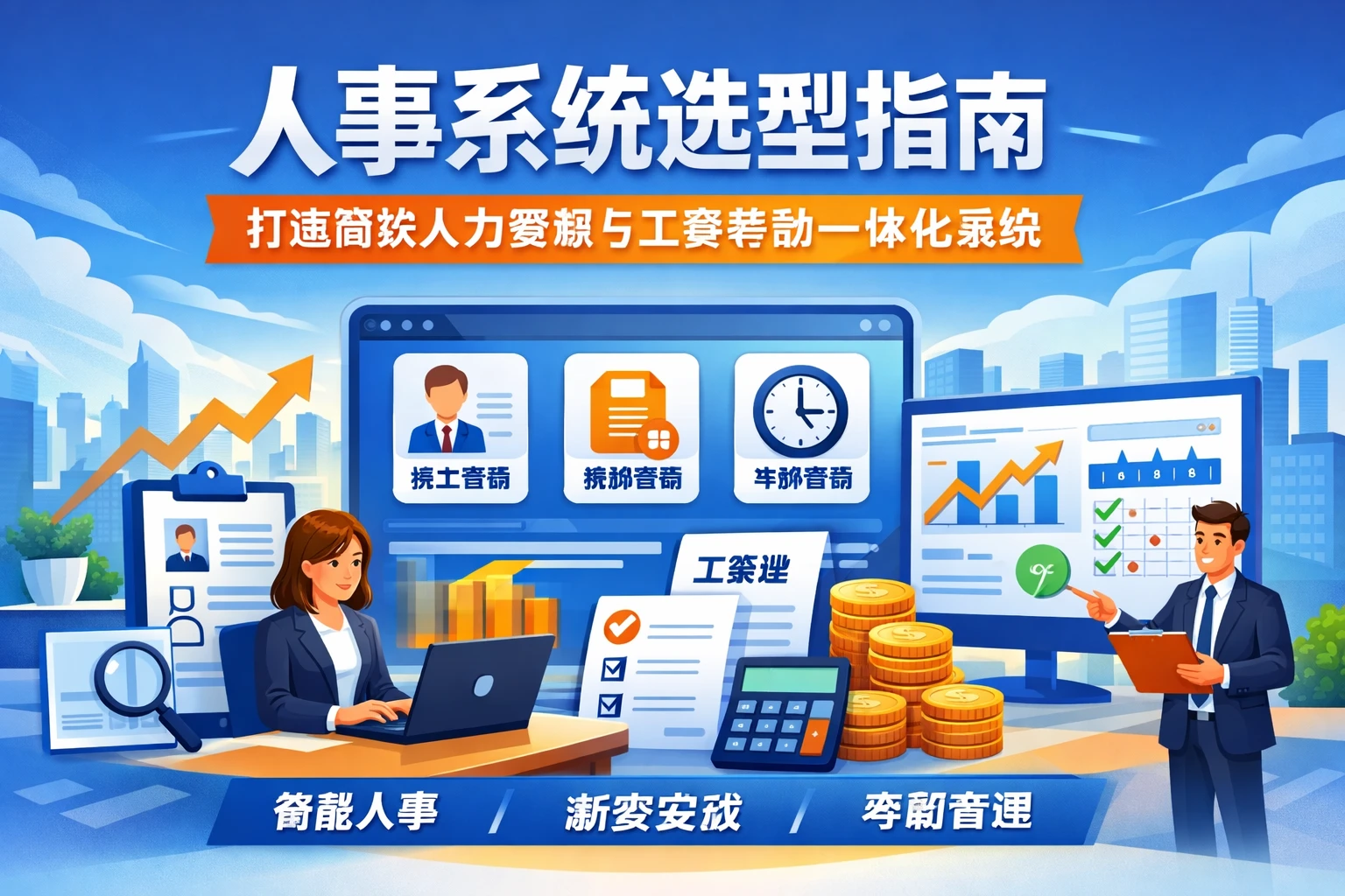 人事系统选型指南:打造高效人力资源与工资考勤一体化系统