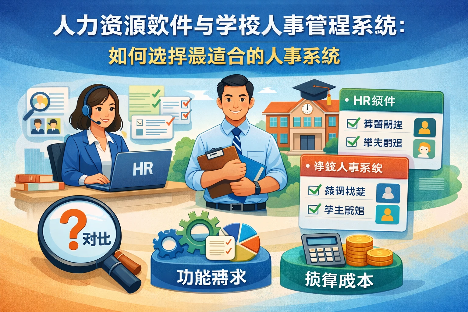 人力资源软件与学校人事管理系统：如何选择最适合的人事系统