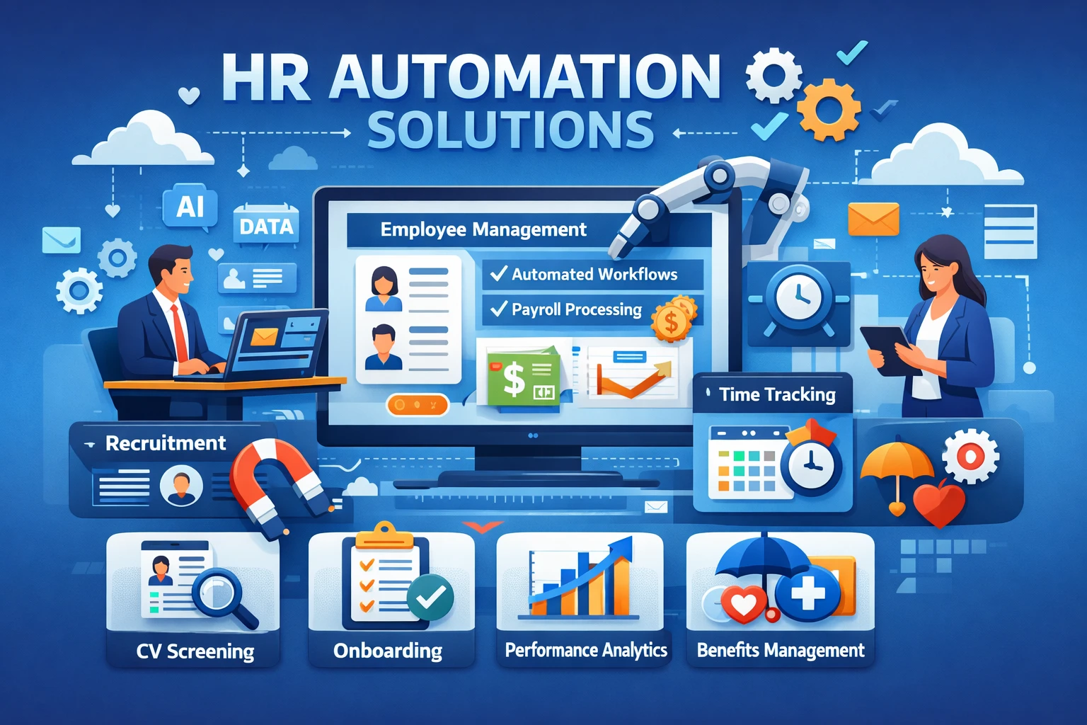 人力资源软件的自动化解决方案