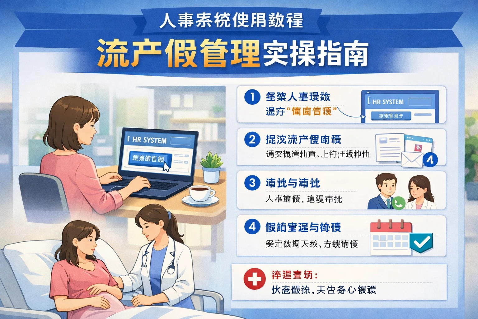 人事系统使用教程：流产假管理实操指南