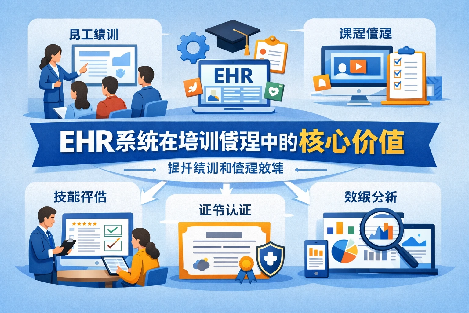 EHR系统在培训管理中的核心价值
