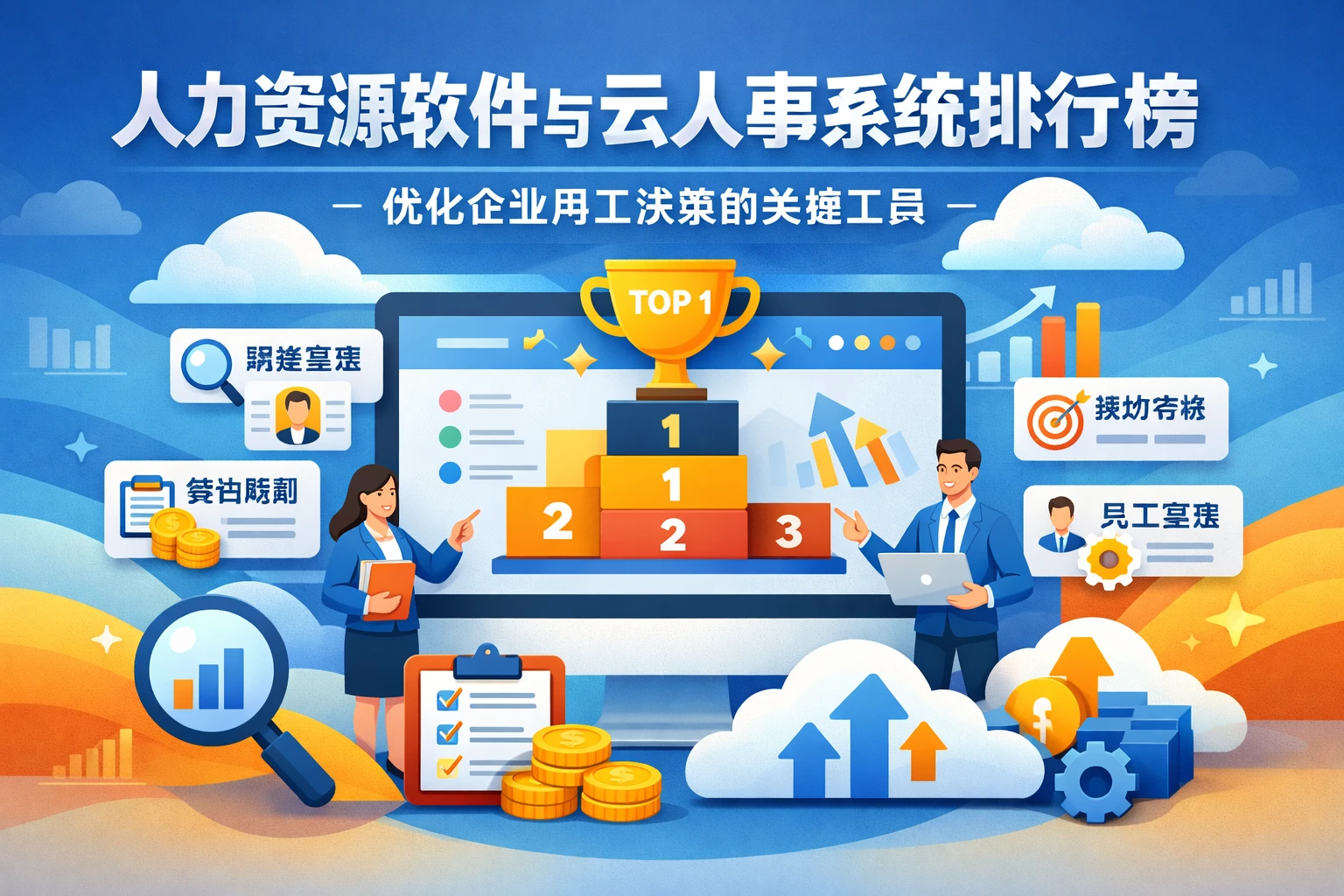 人力资源软件与云人事系统排行榜：优化企业用工决策的关键工具