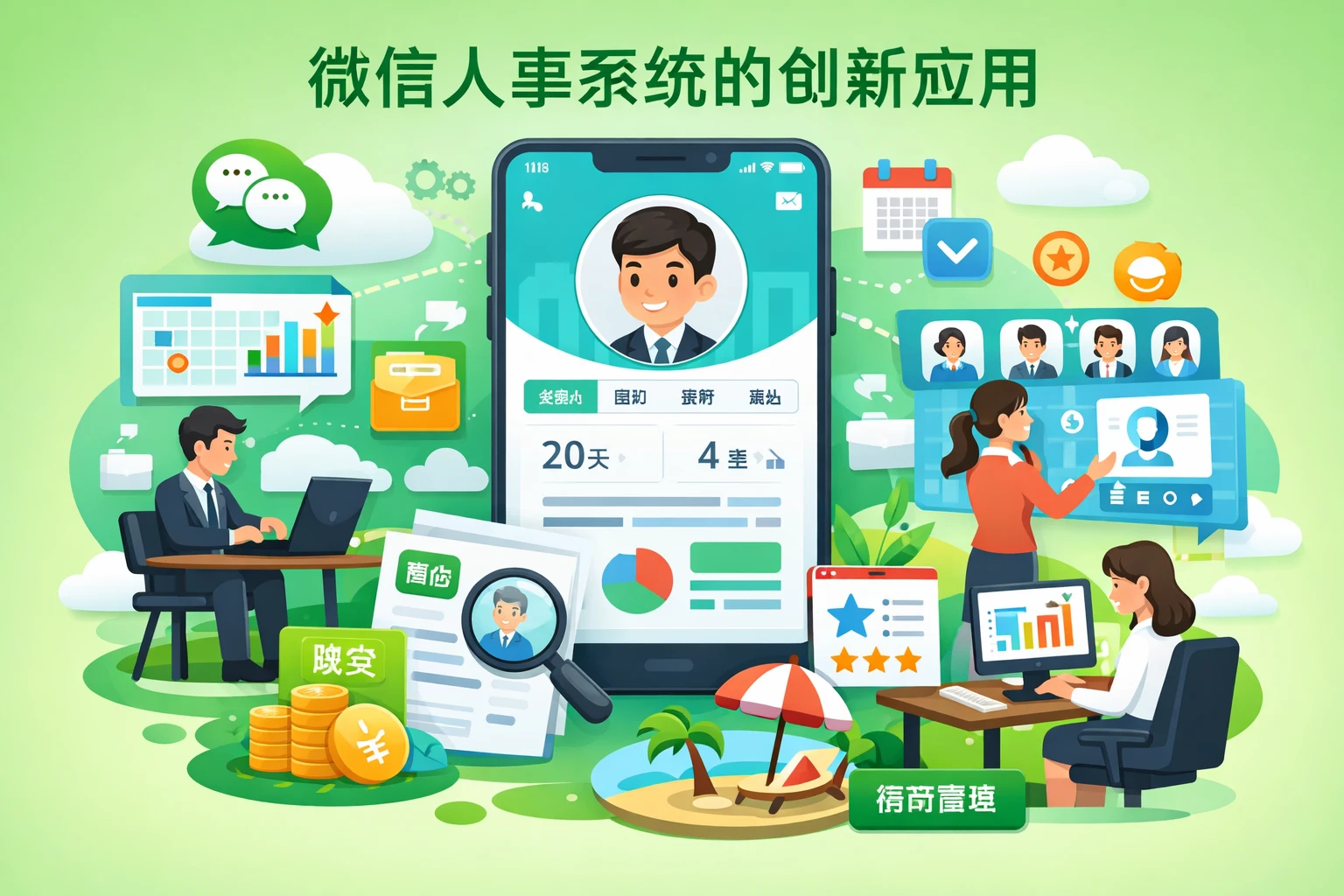 微信人事系统的创新应用
