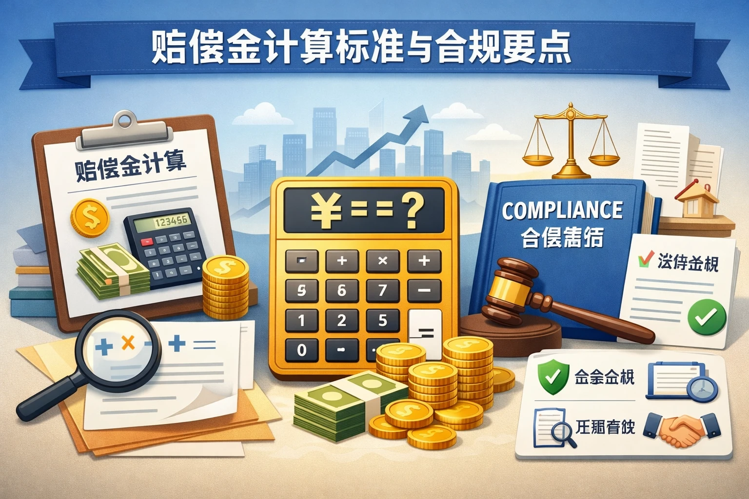 赔偿金计算标准与合规要点