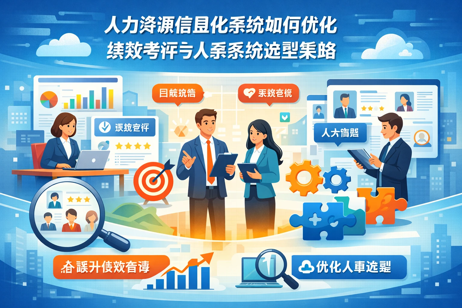 人力资源信息化系统如何优化绩效考评与人事系统选型策略