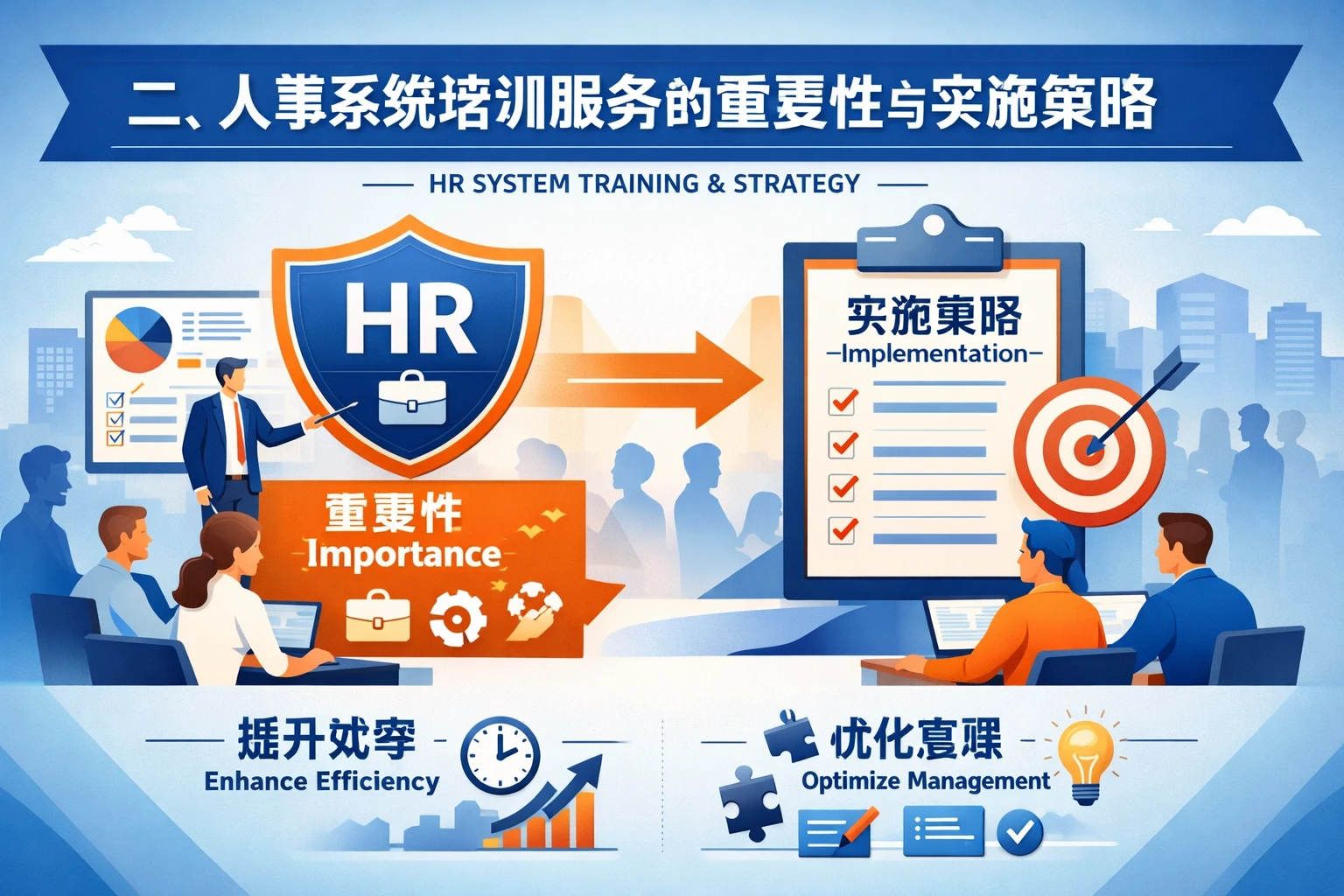 二、人事系统培训服务的重要性与实施策略