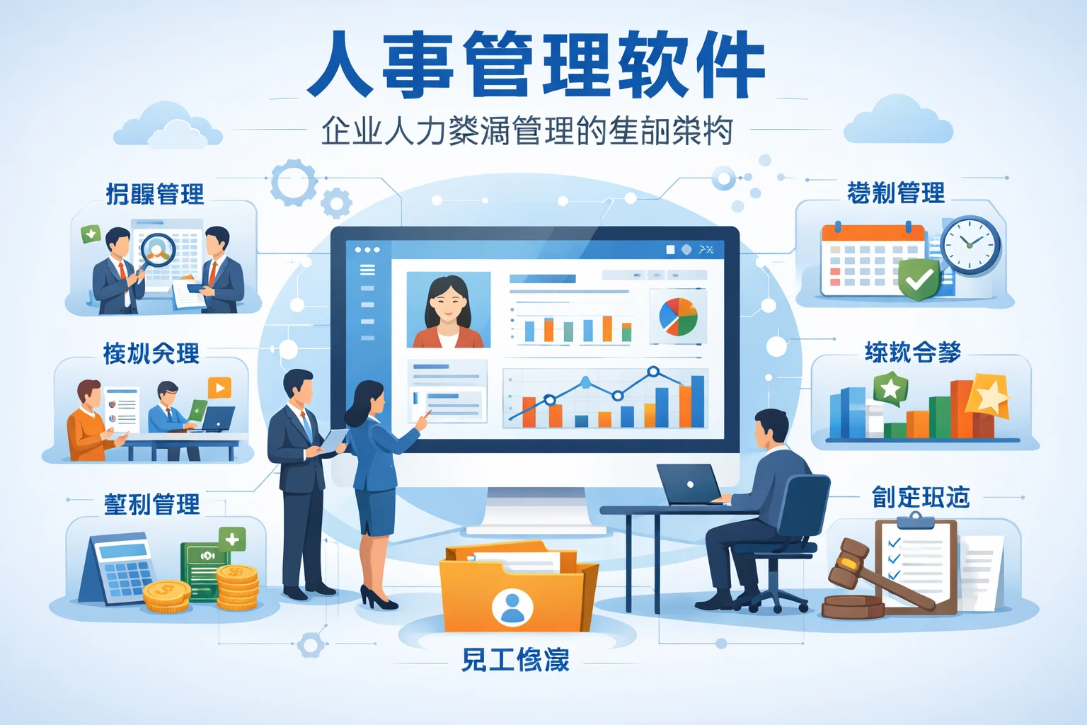 人事管理软件:企业人力资源管理的基础架构