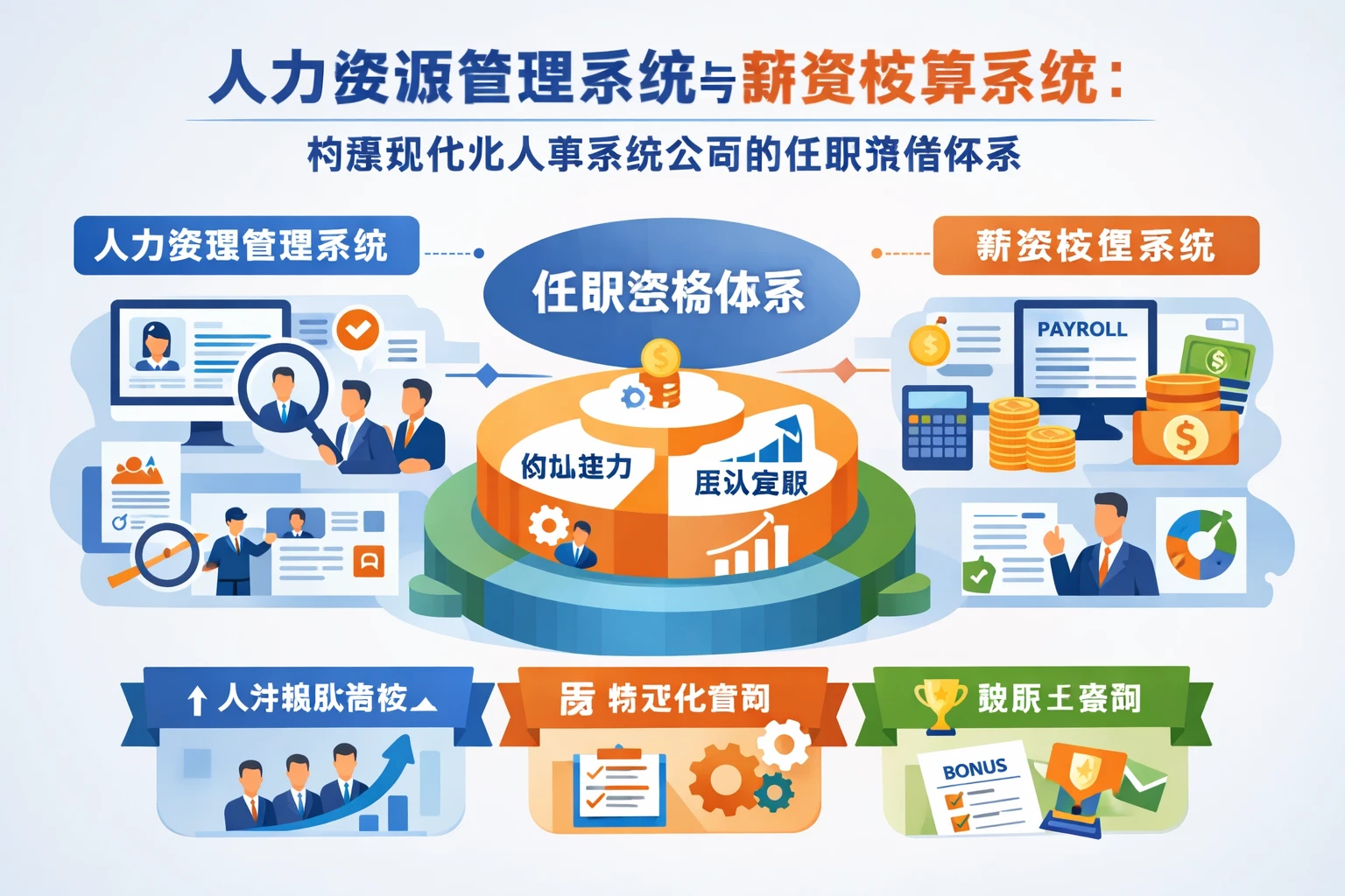 人力资源管理系统与薪资核算系统：构建现代化人事系统公司的任职资格体系