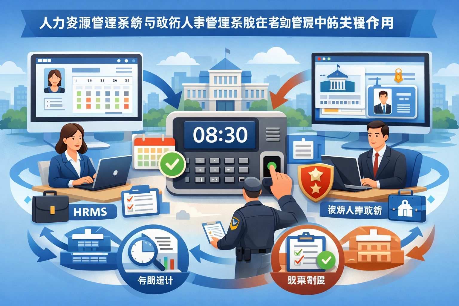 人力资源管理系统与政府人事管理系统在考勤管理中的关键作用