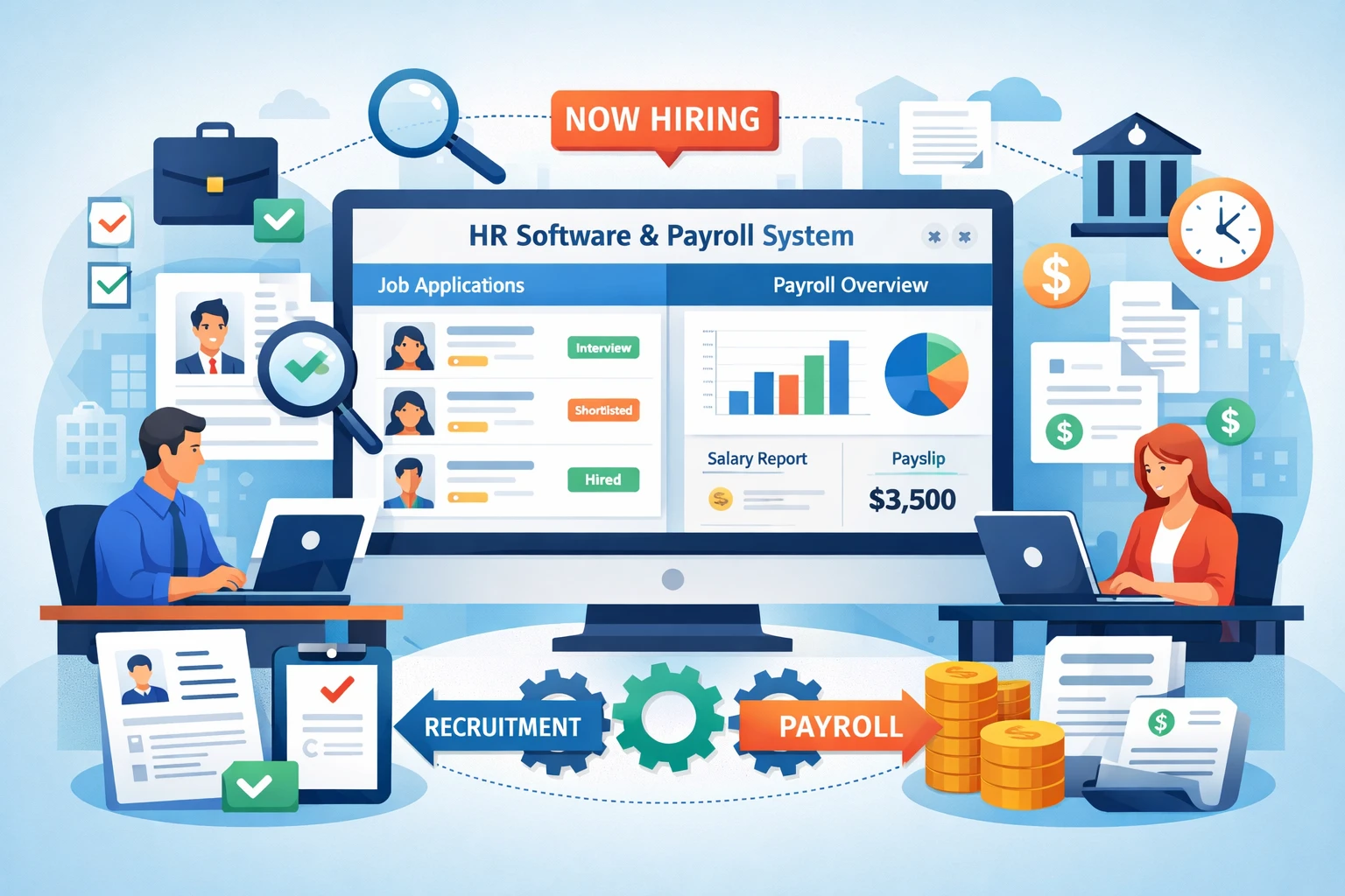 现代企业人力资源软件：整合招聘管理与工资系统的全面解决方案