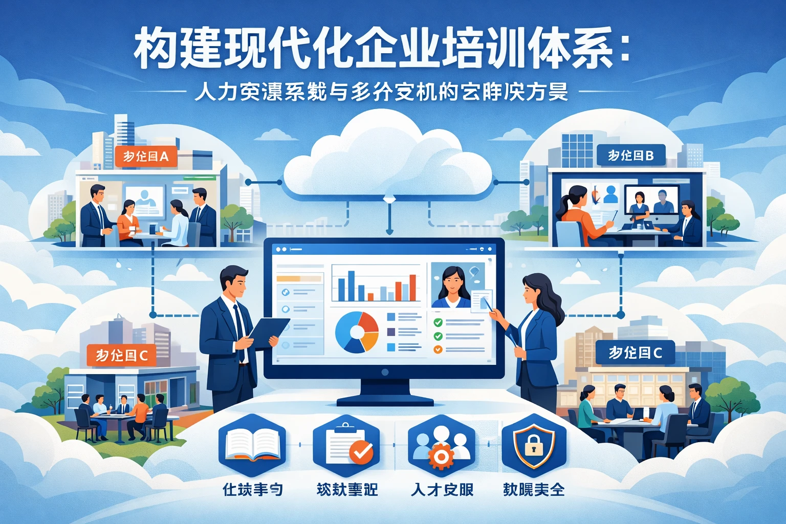 构建现代化企业培训体系：人力资源系统与多分支机构的云解决方案