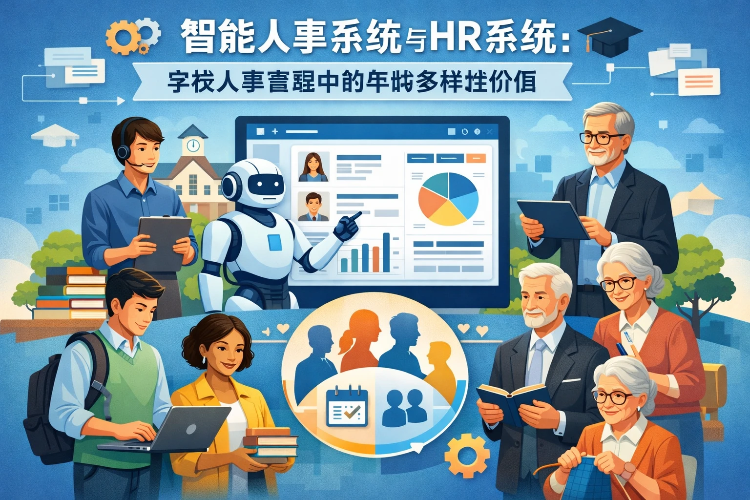 智能人事系统与HR系统:学校人事管理中的年龄多样性价值