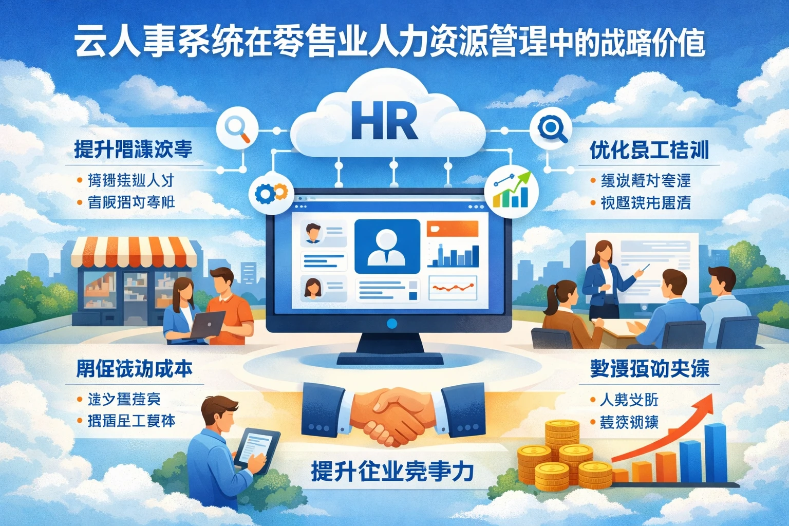 云人事系统在零售业人力资源管理中的战略价值