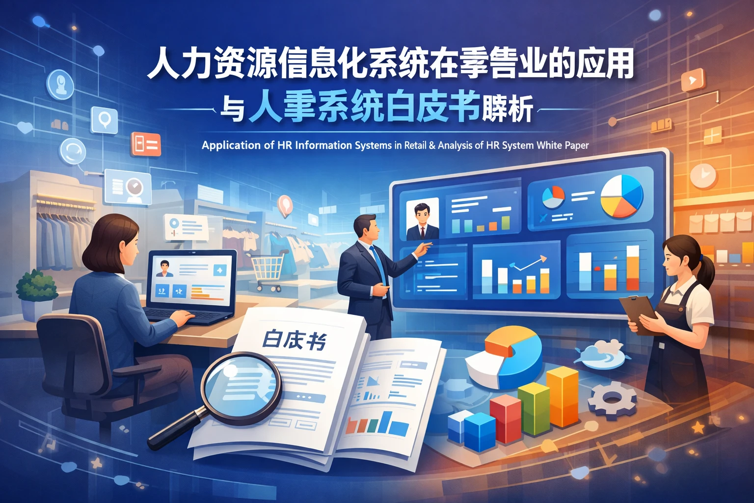 人力资源信息化系统在零售业的应用与人事系统白皮书解析