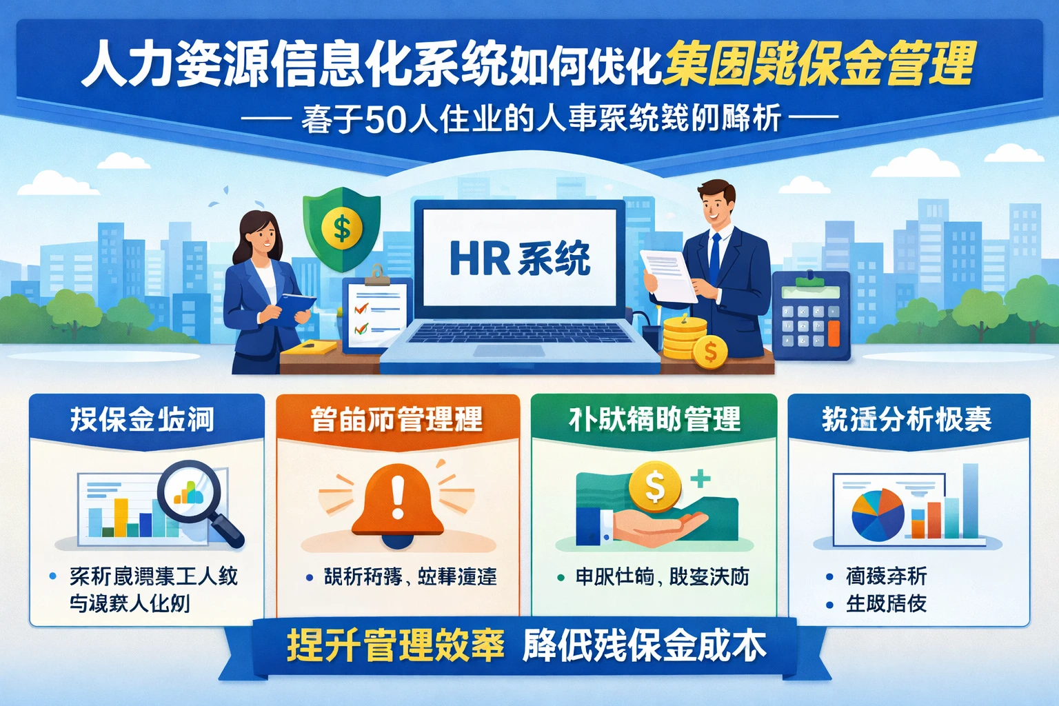 人力资源信息化系统如何优化集团残保金管理——基于50人企业的人事系统案例解析