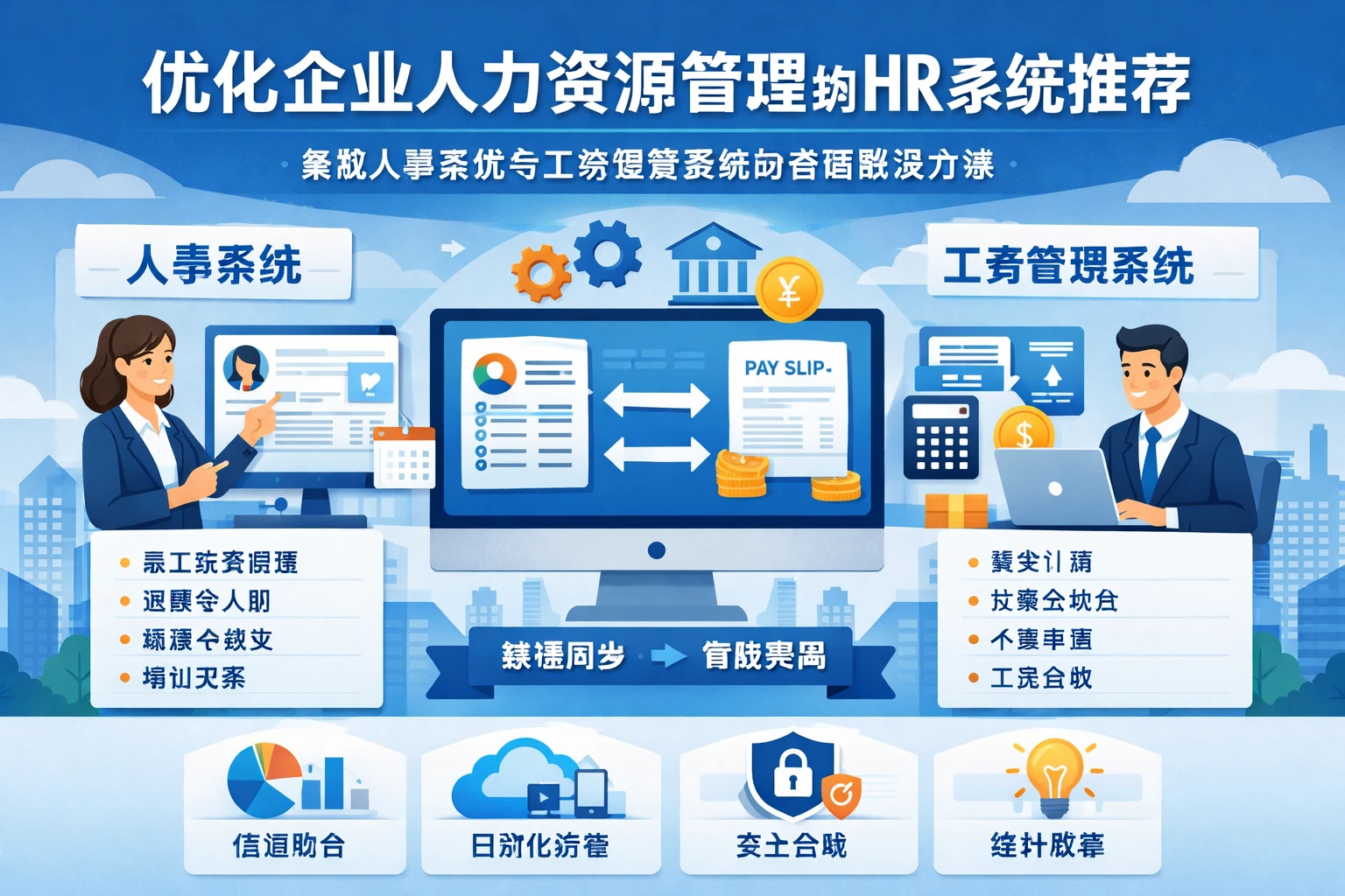 优化企业人力资源管理的HR系统推荐：集成人事系统与工资管理系统的全面解决方案