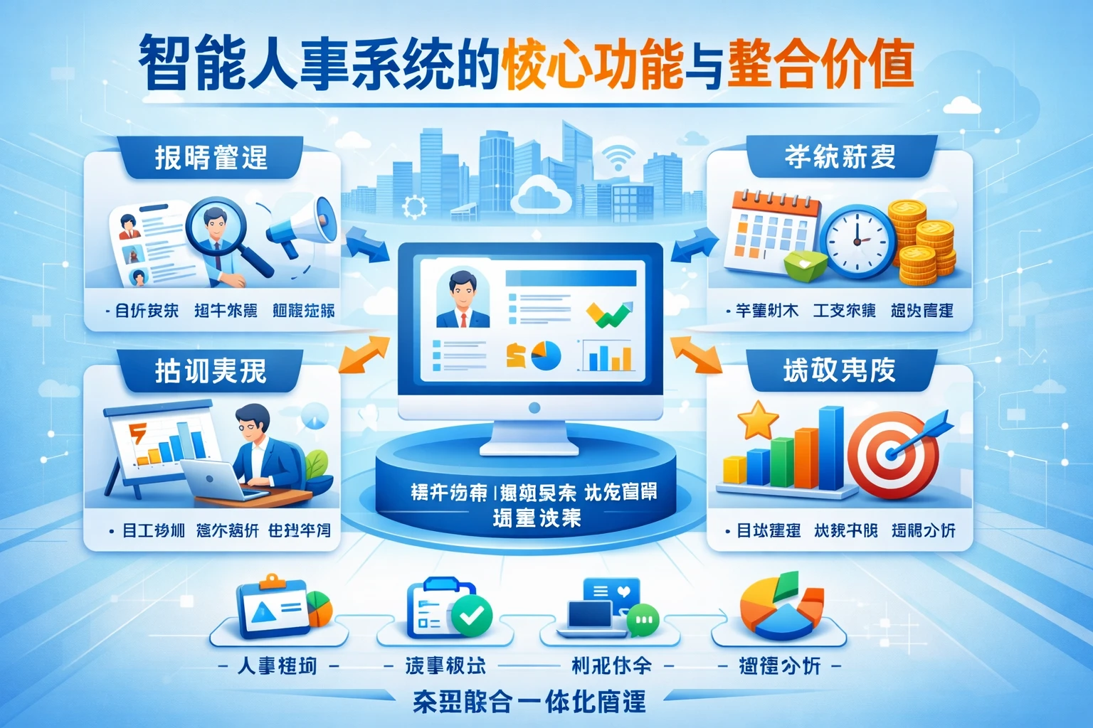 智能人事系统的核心功能与整合价值