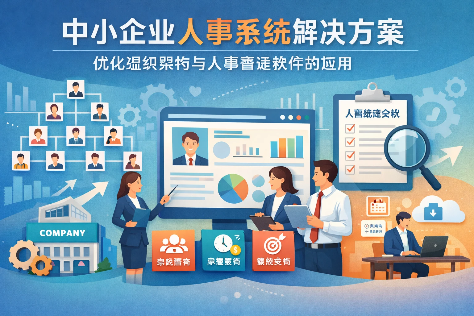 中小企业人事系统解决方案：优化组织架构与人事管理软件的应用