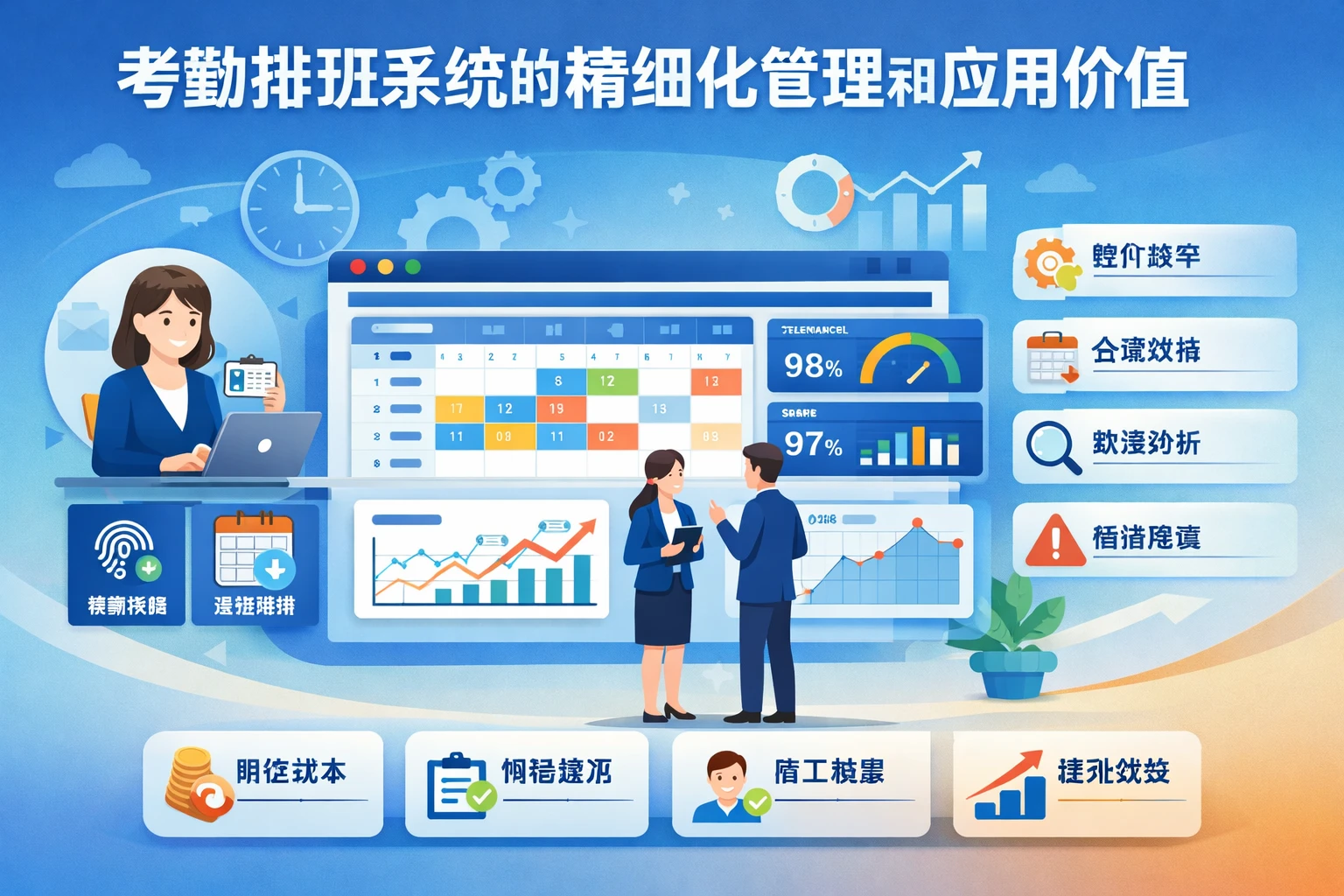 考勤排班系统的精细化管理和应用价值