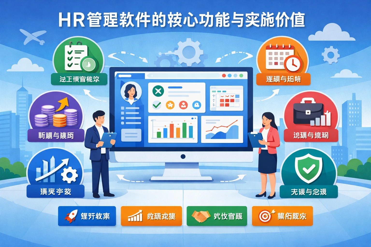 HR管理软件的核心功能与实施价值