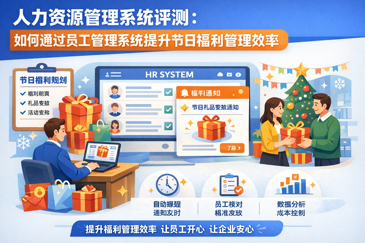 人力资源管理系统评测：如何通过员工管理系统提升节日福利管理效率